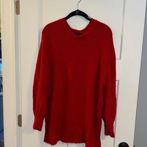 Adrienne Vittadini Bold Red Sweater